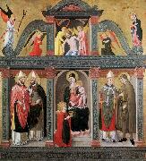 St Lucy Altarpiece (Pala di S. Lucia) eth DOMENICO DA TOLMEZZO